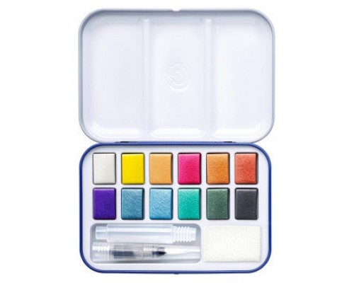 ESTUCHE METALICO ACUARELAS 12 COLORES METALIZADOS STAEDTLER 888M M12-C (Espera 4 dias)